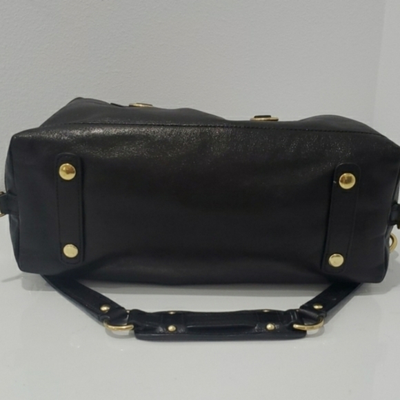 Authentic Coach Madison Black Leather Large Sabrina - Picture 4 of 7